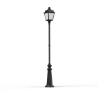 Roger Pradier - Lampadaire Place des Vosges 1 Tradition N°12 Noir foncé 000