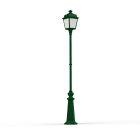 Roger Pradier - Lampadaire Place des Vosges 1 Tradition N°12 Vert sapin 067