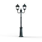 Roger Pradier - Lampadaire Place des Vosges 1 Tradition N°13 Vert de gris 008
