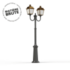 Roger Pradier - Lampadaire Place des Vosges 1 Tradition N°13 Laiton brut 072