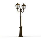 Roger Pradier - Lampadaire Place des Vosges 1 Tradition N°13 Patiné doré 009