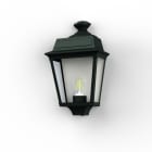 Roger Pradier - Applique Place des Vosges 1 Tradition N°2 Gris ardoise 059