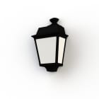 Roger Pradier - Applique Place des Vosges 1 Tradition N°2 Noir foncé 000