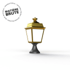 Roger Pradier - Borne Place des Vosges 1 Tradition N°6 Laiton brut 072
