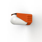 Roger Pradier - Applique RP195 N°1 depoli Orangé pur 014