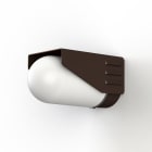 Roger Pradier - Roger Pradier - Applique RP195 T2 N°3 Classe 3 Verre dépoli Rouille 046