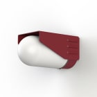 Roger Pradier - Applique RP195 T2 N°3 depoli Rouge vin 066