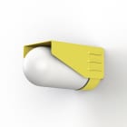 Roger Pradier - Roger Pradier - Applique RP195 T2 N°3 Classe 3 Verre dépoli Jaune soufre 068