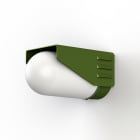 Roger Pradier - Roger Pradier - Applique RP195 T2 N°3 Classe 3 Verre dépoli Vert fougère 109