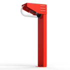 Roger Pradier - Borne RP195 T2 N°4 clair Rouge signalisation 056