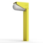 Roger Pradier - Borne RP195 T2 N°4 depoli Jaune soufre 068