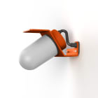 Roger Pradier - Roger Pradier - Applique Sherlock T1 N°1 Classe 3 Verre dépoli Orangé pur 014