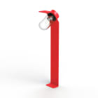 Roger Pradier - Roger Pradier - Borne Sherlock T1 N°2 clair Rouge signalisation 056