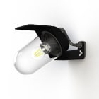 Roger Pradier - Applique Sherlock T2 N°3 Classe 3 Diffuseur clair Noir velours 113