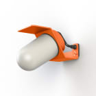 Roger Pradier - Roger Pradier - Applique Sherlock T2 N°3 Classe 3 Verre dépoli Orangé pur 014
