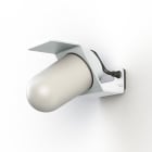 Roger Pradier - Roger Pradier - Applique Sherlock T2 N°3 Classe 3 Verre dépoli Blanc pur 101