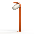Roger Pradier - Borne Sherlock T2 N°4 Classe 3 Verre dépoli Orangé pur 014