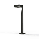 Roger Pradier - Roger Pradier - Borne Square N°2 LED 4000°K Gris anthracite 006