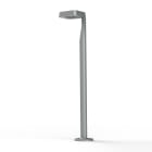 Roger Pradier - Borne Square N°3 LED 4000°K Gris soie 105
