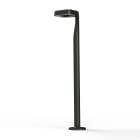 Roger Pradier - Borne Square N°3 LED 4000°K Gris noir 107