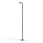 Roger Pradier - Lampadaire Square N°4 LED 2700°k Gris soie 105