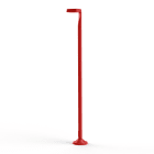 Roger Pradier - Lampadaire Square N°4 LED 2700°k Rouge tomate 110