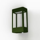 Roger Pradier - Applique Tétra N°1 E27 detection Vert fougère 109