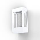 Roger Pradier - Applique Tétra N°1 E27 Classe 3 Blanc pur 101