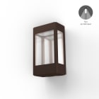 Roger Pradier - Applique Tétra N°1 LED 12w 2700°k Rouille 046