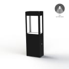 Roger Pradier - Borne Tétra N°2 LED 12w 2700°k Noir foncé 000