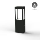 Roger Pradier - Roger Pradier - Borne Tétra N°2 LED 12w 2700°k Gris anthracite 006