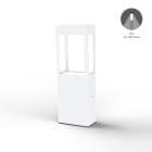 Roger Pradier - Borne Tétra N°2 LED 12w 2700°k Blanc pur 101