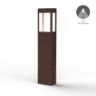 Roger Pradier - Roger Pradier - Borne Tétra N°3 LED 12w 2700°k Rouille 046