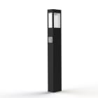 Roger Pradier - Borne Tétra N°4 prise green up E27 gris anthracite 006