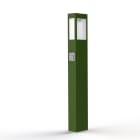 Roger Pradier - Borne Tétra N°4 prise green up E27 vert fougère 109