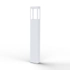 Roger Pradier - Borne Tétra N°4 LED 12w asymetrique 12w 2700°k Blanc 001