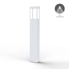 Roger Pradier - Borne Tétra N°4 LED 12w 2700°k Blanc 001