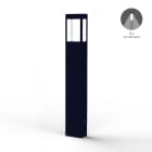 Roger Pradier - Borne Tétra N°4 LED 12w 2700°k Bleu acier 065