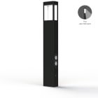 Roger Pradier - Roger Pradier - Borne Tétra N°4 prises type J Gris anthracite 006