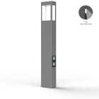 Roger Pradier - Borne Tétra N°4 prises type J Gris métal 023