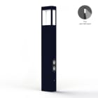 Roger Pradier - Borne Tétra N°4 prises Bleu acier 065