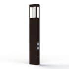 Roger Pradier - Roger Pradier - Borne Tétra N°4 prises type F E27 Rouille 046