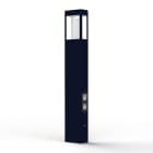 Roger Pradier - Borne Tétra N°4 prises E27 Bleu acier 065