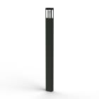 Roger Pradier - Borne Tétra N°5 E27 Gris anthracite 006
