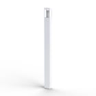 Roger Pradier - Borne Tétra N°5 E27 Blanc pur 101