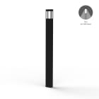 Roger Pradier - Borne Tétra N°5 LED 12w 2700°k Noir foncé 000