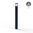 Roger Pradier - Borne Tétra N°5 LED 12w 2700°k Bleu acier 065