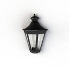 Roger Pradier - Roger Pradier - Applique Victoria N°1 Noir foncé 000