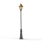 Roger Pradier - Lampadaire Victoria N°12 Laiton vernis teinté 070
