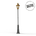 Roger Pradier - Roger Pradier - Lampadaire Victoria N°12 Laiton brut 072